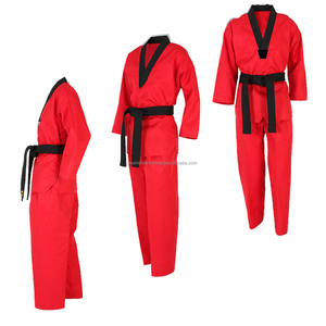 Vêtements d'arts martiaux taekwondo dobok wtf uniforme blanc enfants adultes dobok costume - Product Image 1