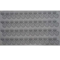 Mode femmes écharpe Strass cristal pierres conception Hot Fix strass transfert conceptions pour Hijab femmes musulmanes écharpe