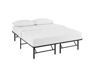 Foldable 플랫폼 침대 구조 쉬운 설치를 위한 건장한 지원 다리를 가진 두 배 foldable 침대