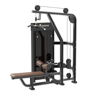 Banco de Crunch ergonómico para gimnasio en casa, equipo de entrenamiento de fuerza central ajustable de acero resistente, máquinas de selección de carga de pines - Product Image 5