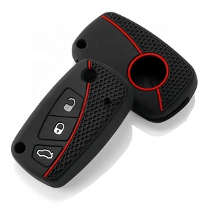 Funda Protectora de Silicona Suave para Llaves de Coche, Carcasa para <span class=keywords><strong>Fiat</strong></span> 500 Bravo Grande Punto Panda Ducato Doblo Tipo - Product Image 1