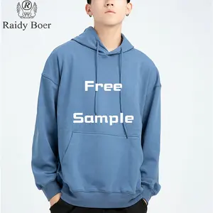Wholesale Blank Free Sample High Quality Men Organic Hoodys Cotton Unisex Pullover Sweatshirt Hoodie Plain Mens Hoodies