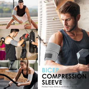 Manga de compresión ligera para <span class=keywords><strong>codo</strong></span> con correa de presión y costuras reforzadas para soporte de <span class=keywords><strong>codo</strong></span> en el gimnasio - Product Image 3