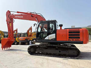 Excavatrice à haute efficacité HITACHI ZX220LC Original Japon Pelle multifonction HITACHI ZX220lc en bon état en vente - Product Image 5