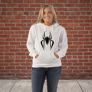 Nouveauté 2022 : Sweat à capuche court en coton noir tricoté, uni, décontracté, à manches longues pour femme, pull d'hiver, broderie personnalisée - Product Image 3