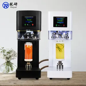 Mesin Penyegel Kaleng Otomatis 2022, Model Kedatangan Baru Otomatis untuk Minuman, Cangkir Popcorn Desain LOGO OEM