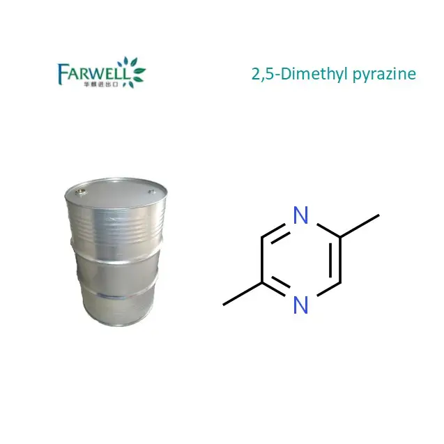 ファーウェルフードフレーバー123-32-0 2,5-高品質のジメチルピラジン