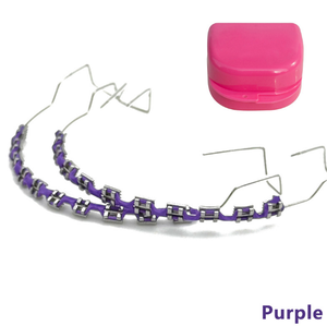 Dental <strong>Braces</strong> Decoration Accessories for Teeth with Colorful Charms Pink <strong>Blue</strong> Green Purple for Oral Care Style - Product Image 5