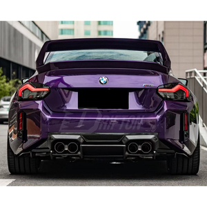 Alerón Trasero de Fibra de Carbono Seca Estilo Doble Plataforma AP V3 para BMW G87 M2 2023-2027 - Product Image 2