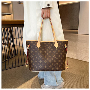 Sac à Bandoulière Simple et Tendance Imprimé Rétro pour Femme, Sac Fourre-tout Grande Capacité pour Voyage d'Affaires - Product Image 5