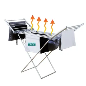 2024 Best Seller 230W Compact Electric Clothes Dryer Family Use Folding Heating Airer Evenly Heating Cloth Dryer