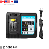 Chargeur de batterie pour outils électriques Li-ion 2A pour perceuse sans fil 14.4V 18V pour chargeur Bl1830 Bl1840 Bl1850 Bl1860