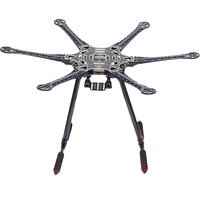 Cadre de drone ultra léger à six axes s550 vtol uav avec kit de cadre de drone fpv gear