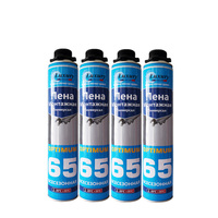 Mousse expansive en polyuréthane pour l'étanchéité des fenêtres et des portes, l'isolation des toitures, le calfeutrage, mousse expansive en polyuréthane, 750 ml
