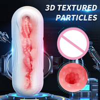 Masturbateur électrique masculin intelligent à commande vocale, étanche, entièrement automatique, vibrant, chauffant, avec godet, jouet sexuel pour adulte