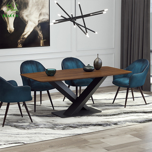 De alta calidad de lujo moderno de lujo nórdico diseños de espuma Silla de comedor de madera de muebles de Hotel sillas - Product Image 4