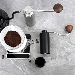 เครื่องบดกาแฟแบบพกพาปรับแต่งได้ ระดับมืออาชีพ ใบมีดสแตนเลส 420 <span class=keywords><strong>บด</strong></span>ละเอียดได้ 24 ระดับ แบบแมนนวล สำหรับ<span class=keywords><strong>กาแฟ</strong></span>เอสเพรสโซ - Product Image 3