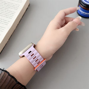 Correa de Repuesto para Reloj Inteligente, Accesorios Deportivos, Banda Magnética de Silicona de Doble Cara para <span class=keywords><strong>Apple</strong></span> <span class=keywords><strong>Watch</strong></span> Series - Product Image 2