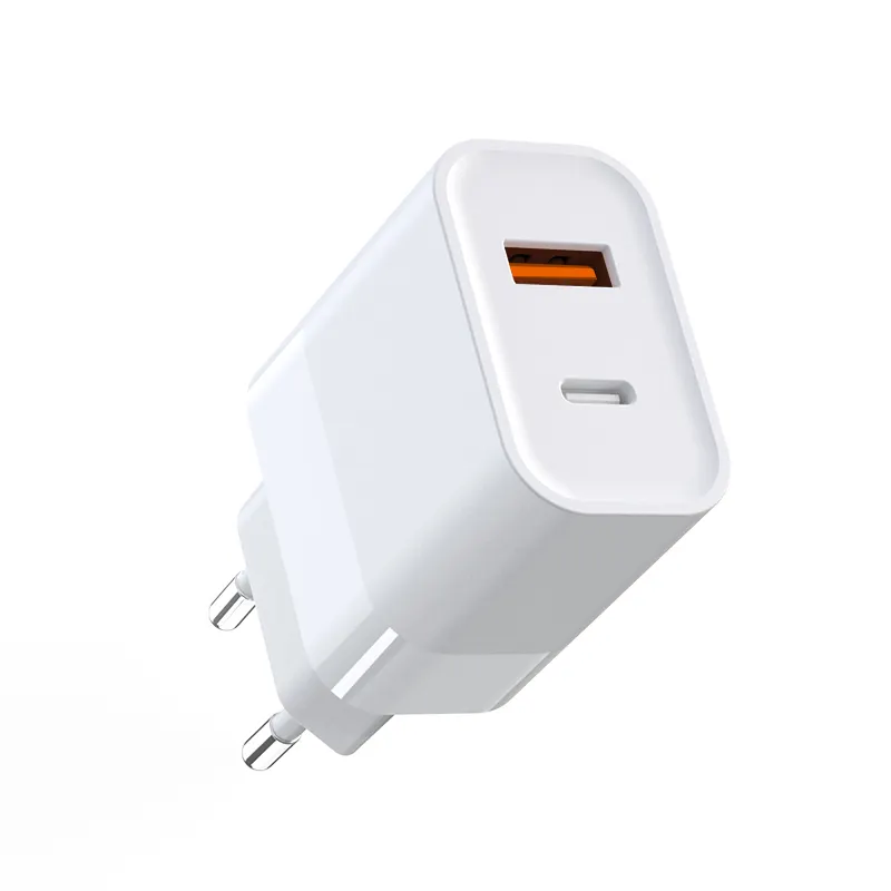 EU plug PD 30W USB C fast charger with CE certification for Europe smart phones and earphone