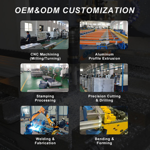 Servizi di lavorazione Cnc personalizzati professionali Oem estruso in alluminio profilo stampante estrusioni telaio - Product Image 5