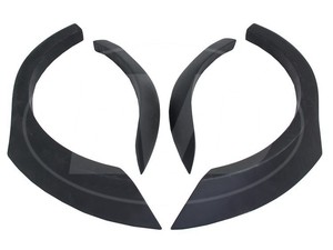 Per 2011-2014 <span class=keywords><strong>MERCEDES</strong></span> BENZ <span class=keywords><strong>C</strong></span>-CLASS W204 4D <span class=keywords><strong>serie</strong></span> BLACK STYLE fibra di vetro WIDE BODY KIT - Product Image 2