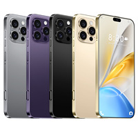 Éxito de Ventas I16 Pro Max: Teléfono Inteligente Android con 16 GB + 1 TB, Pantalla de Alta Definición de 7.3 Pulgadas, Soporte para Doble SIM