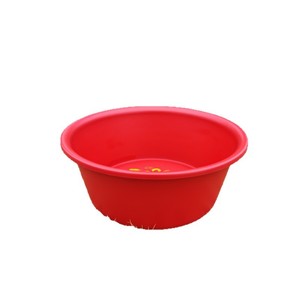 Red Plastic Washbasin 36cm <b>Round</b> Thickened For Home Wedding Gift 2026 New Style - Product Image 5