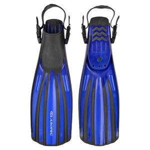 คุณภาพดีเยี่ยมใบมีดยาวว่ายน้ํา Flipper ดําน้ําปรับ Flippers เปิดส้นครีบ - Product Image 6