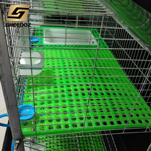 Yüksek Kaliteli Endüstriyel Üretim Tavşan Kafesleri Ticari Endüstriyel Çiftlik Tavşan Kafesi Tel Örgü Hayvan Kafesleri - Product Image 6