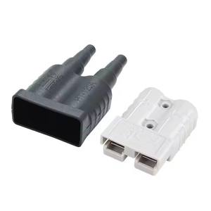 Connecteurs <span class=keywords><strong>BNC</strong></span> bipolaires noirs en matériau PC 120A 600V IP65, fiches et prises pour chargeur d'alimentation - Product Image 5