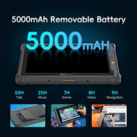ONERugged Tableta Robusta M10J, Tableta con Windows 11 Pro de 10.1 Pulgadas, Escáner de Códigos de Barras, NFC, 4G, RS232, RJ45, GPS, PC Robusta IP65