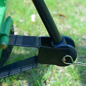 Chariot de jardinage en métal à 4 roues robuste, chariot à mailles, chariot utilitaire de jardin, chariot de transport pour cour extérieure - Product Image 2