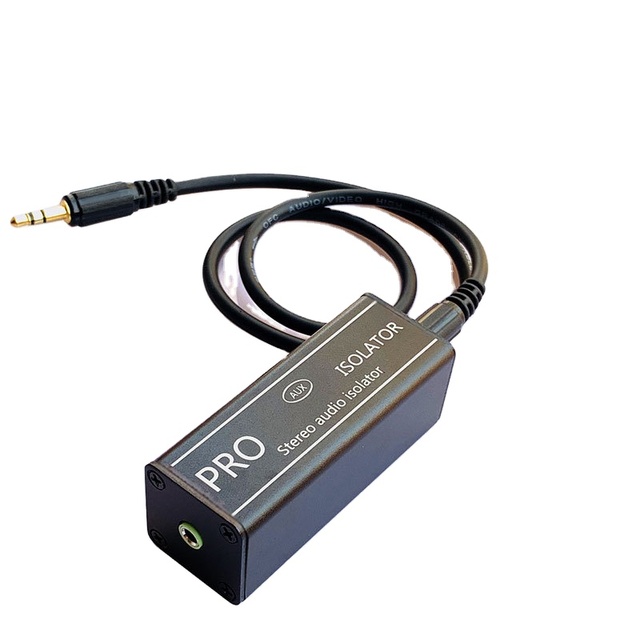 3.5 Audio Isolator Audio Noise Current Sound Cancellation Noise Common Ground Filter AUX Noise Suppressor Anti interference Devi