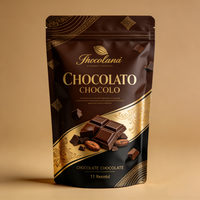 Sacs d'emballage refermables en aluminium personnalisés Minfly Digital Printing, résistants aux odeurs, avec fermeture éclair, en mylar, pour le stockage des aliments