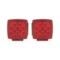 Nouveau kit d'éclairage LED submersible étanche IP67 pour remorque, qualité marine, 12V, avec faisceau de câblage, certifié DOT