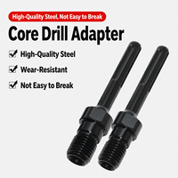 Adaptateur de tige SDS Max avec filetage mâle 1-1/4"-7 UNC et filetage femelle 1/2 BSP pour perceuse à noyau diamanté et ouvre-trou
