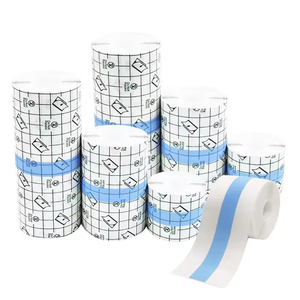 Protège-sac d'ostomie imperméable certifié MasterCE Classe I 20x20cm, film protecteur adhésif pour stoma sous la douche, pansement de protection - Product Image 6