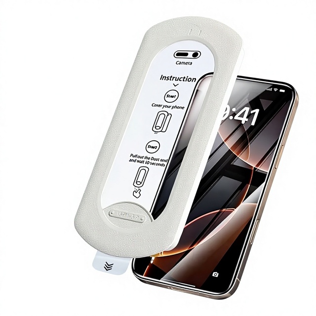 New Tempered Glass Film Application Tool for All for for 16 Series Phones Dust-Free Anti-Peep High-Definition