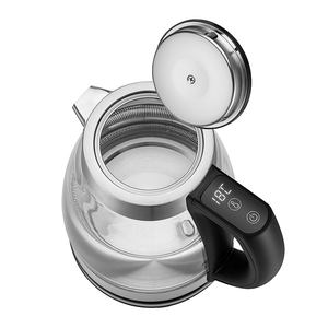 Bouilloire Électrique en Verre Borosilicate Haute Qualité Personnalisée, Vente en Gros Usine, avec Arrêt Automatique KE23008 - Product Image 4