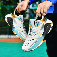 Chaussures de sport antidérapantes pour la course à pied, chaussures de basketball pour hommes, tendance et entraînement, vente en gros du fabricant