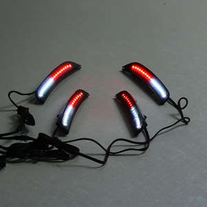 Feux de pare-chocs avant arrière à lentille fumée pour marqueurs latéraux de la série Dodge Charger Flow 2016 - Product Image 2