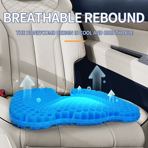 कार्यालय की कुर्सी कार सीट के लिए नई डिजाइन आराम नरम वर्ग मधुकंघी अंडे जेल सीट कुशन जेल सिटर - Product Image 3