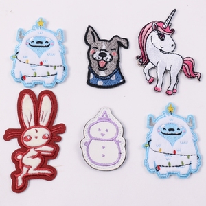 Thêu Tùy Chỉnh Sắt Trên Bản Vá Biểu Tượng Lớn OEM <span class=keywords><strong>DIY</strong></span> Phong Cách Thêu Vá Trucker Cho Quần Áo - Product Image 6