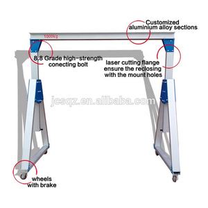 Mini-grue mobile portative en aluminium 0,5 tonne 1 tonne 2 tonnes 3 tonnes 5 tonnes - Product Image 5