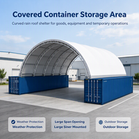 Garages, auvents, abris de transport, tentes de stockage industriel, tentes de stationnement, tentes conteneurs, couvertures de toit en membrane tendue en PVC