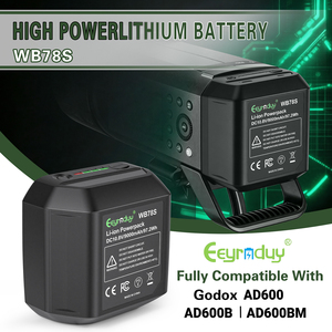 <span class=keywords><strong>Batterie</strong></span> lithium V-lock WB78S 97,2 Wh, 10,8 V, 9000 mAh, alimentation portable, adaptée aux caméras portables, aux caméras de chasse en extérieur - Product Image 2