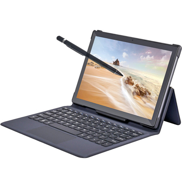 Octa-core Function Android 10.0 Children Tablet with Stylus Pen with Keyboard Dual-Band WIFI Tablet 2 in 1 Tablet for Child