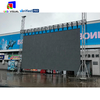 Pantalla Led de gran tamaño personalizada Módulo exterior P3.91 Panel Led de paso de píxeles 500X500mm Pantallas Led