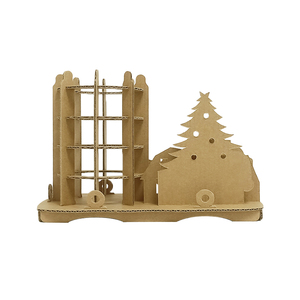 Decorazioni Natalizie Artigianali in Carta Ecologica - Ornamenti da Tavolo Stile Unico Personalizzabili - Product Image 4