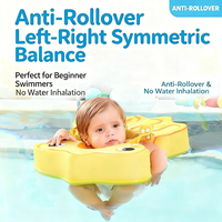 WaterDream Bouée de natation pour nouveau-né, non gonflable, en mousse EPE, 0-6 mois, aide à la natation pour bébé, douce, confortable, durable, écologique, légère, pour enfants